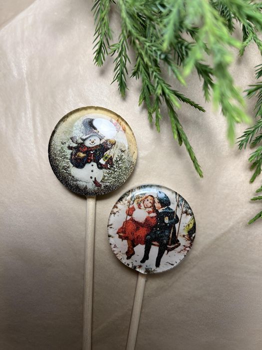 Новогодние леденцы из изомальта