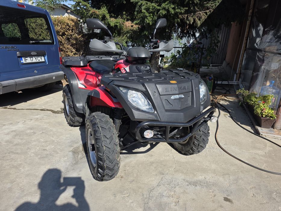 ATV Linhai 300cmc 4x2 doar 1350km ca nou