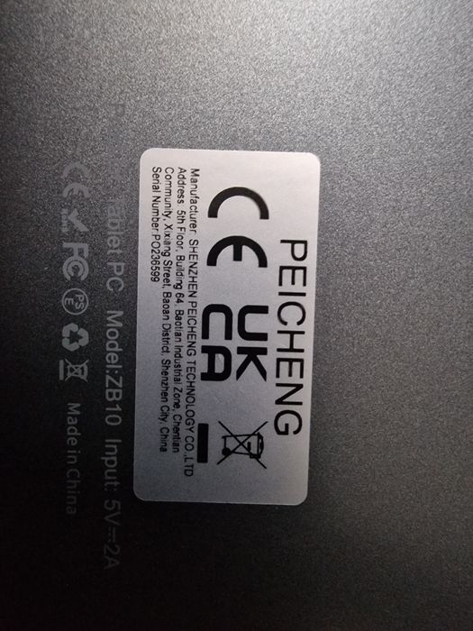 Планшет ZB10. Привезен из Германии