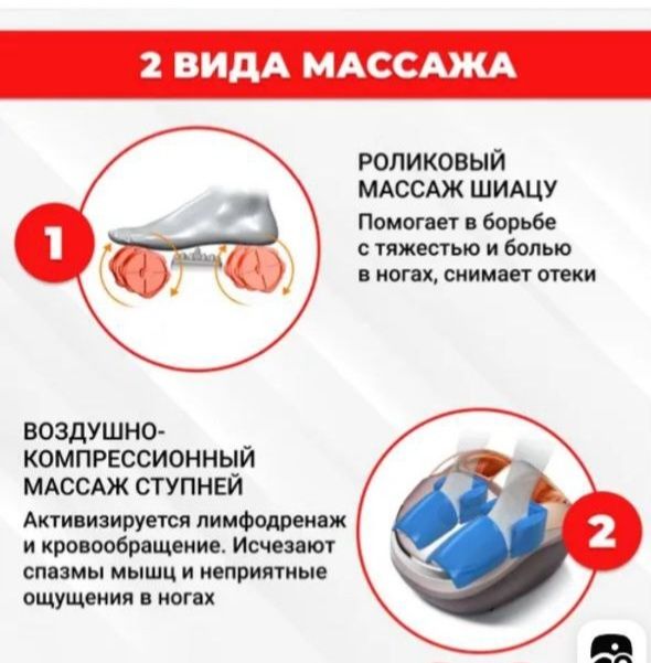 Масажор для ног  перемум качество роскошный   падорок
