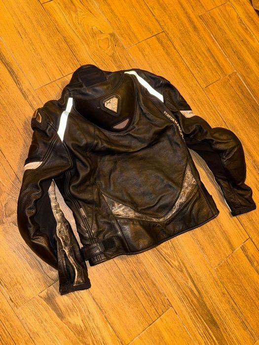 Geaca moto  piele ixs mărimea 56