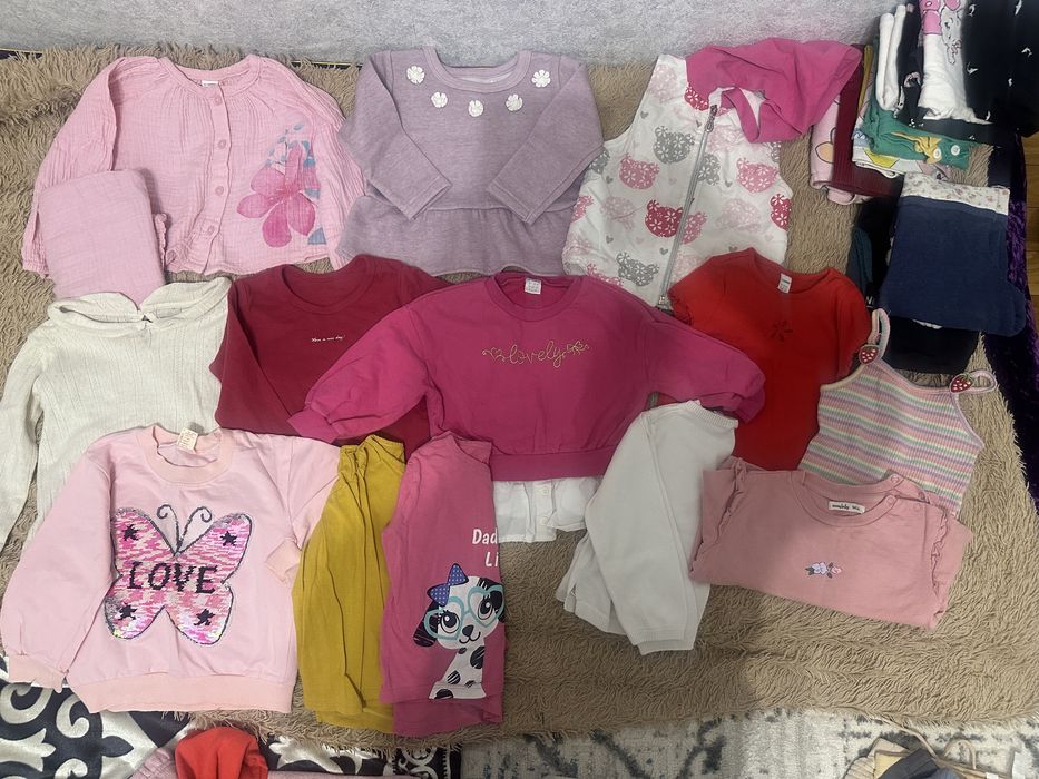 Пакет вещей на девочку 1-1,6г