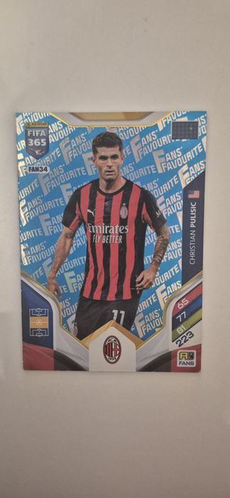 Christian Pulisic Fifa 365 Panini