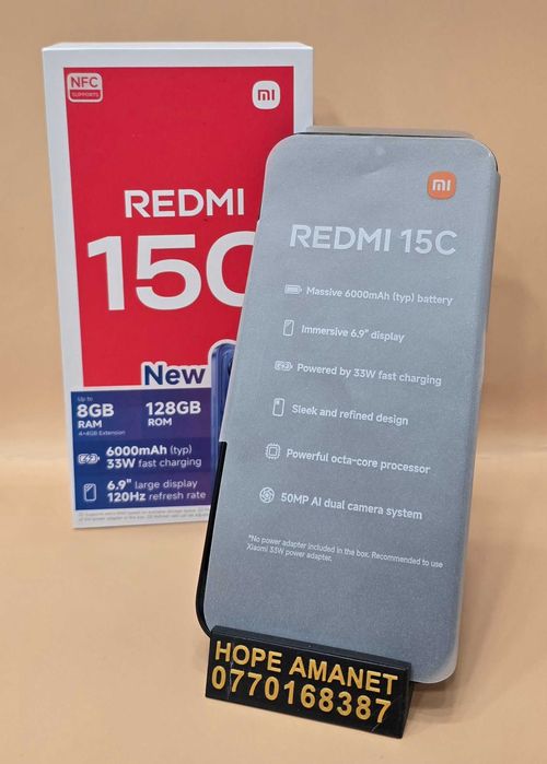 Hope Amanet P4 Redmi 15C / 128GB 4GB RAM / NOU