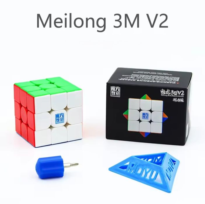 Cub Rubik MAGNETIC, diferite modele. Accesorii incluse. Speed cubing.