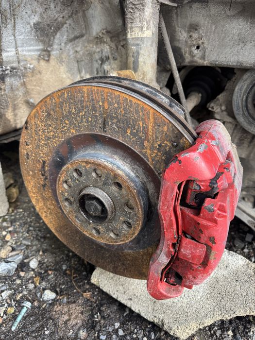 Предни спирачки 345мм ауди а3 8п / audi a3 8p спирачки