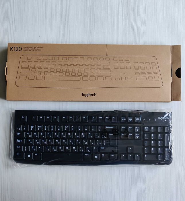 Клавиатура Logitech K120 2 шт