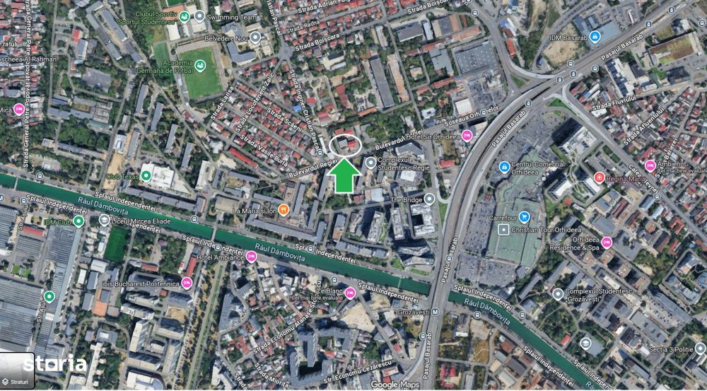 2 camere in Regie/Orhideea, centrala proprie, 9 min. Metrou Grozavesti