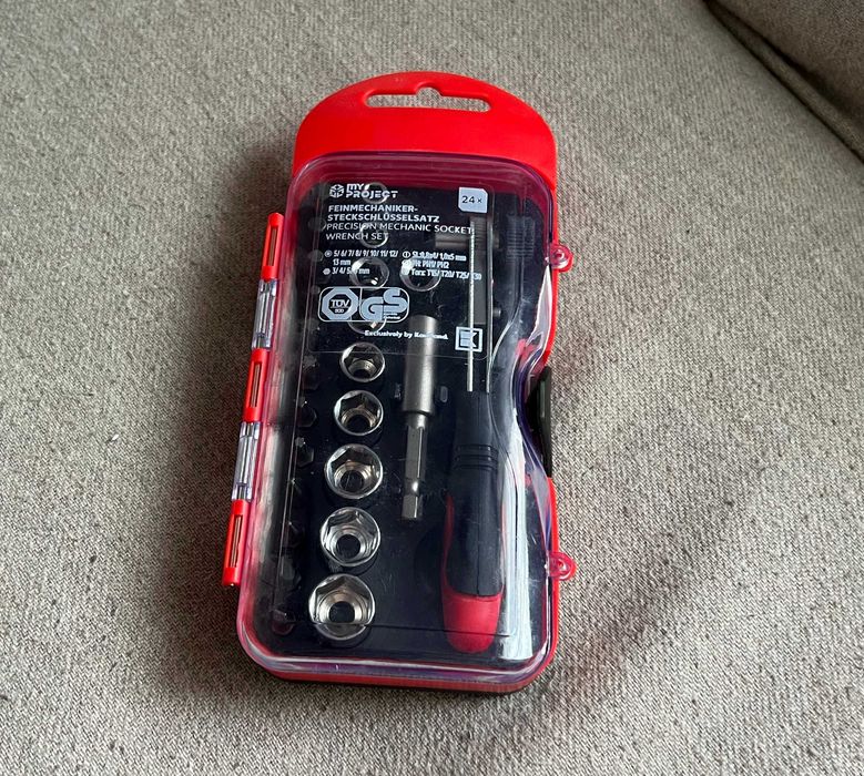 Set tubulară precizie 24 piese MyProject, nou, pentru bricolaj