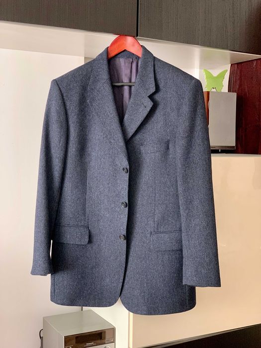 Sacou Burberry Barrie-S mărime 52 London bleu navi