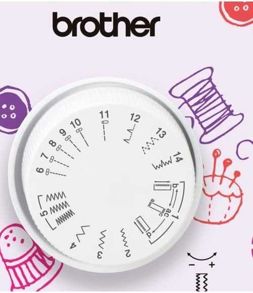 Шевна машина Brother KE14S, 14 програми за шиене, НОВО