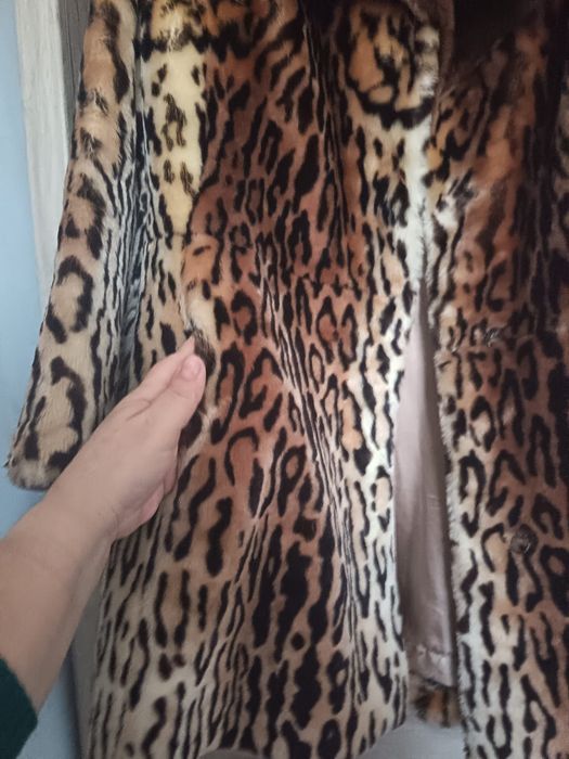 Haina de blana animal print