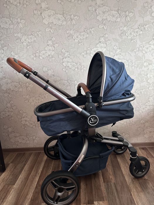 Коляска 2в1 + в подарок прогулочная коляска