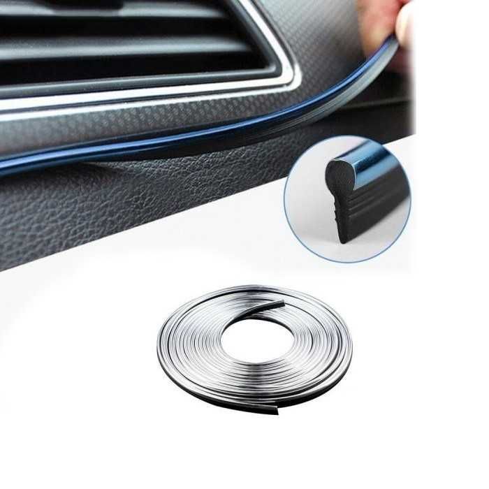 Декоративна лайсна Automat, Интериорна лайсна, 3м, Никел