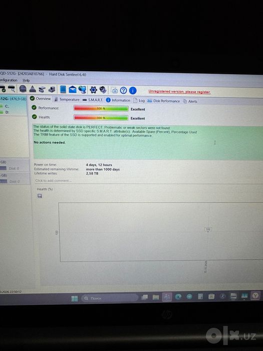 HP i5-1235U 16/512