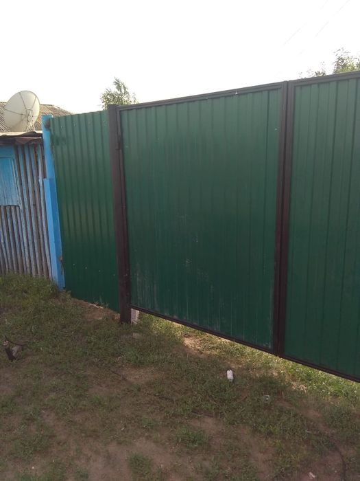 Забор. Ворота...