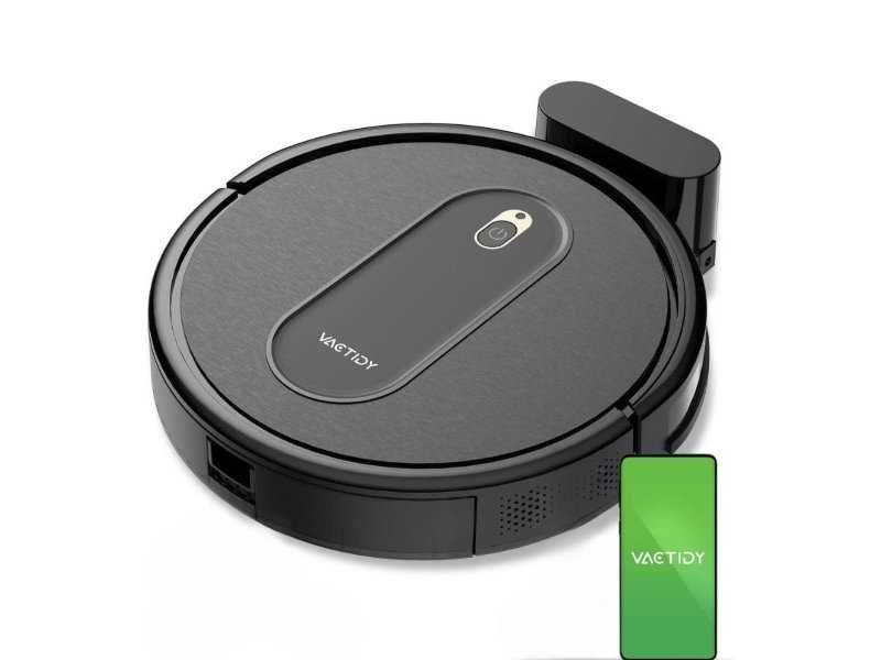 Робот Прахосмукачка Vactidy Nimble T6 - 28000Pa, Черен