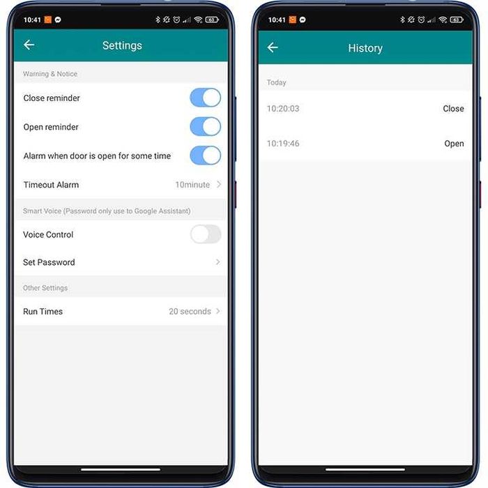Смарт WiFi контролер за гаражна врата и порта Tuya Smart Life с датчик