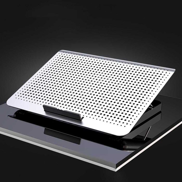 Cooler laptop 17", USB, Argintiu