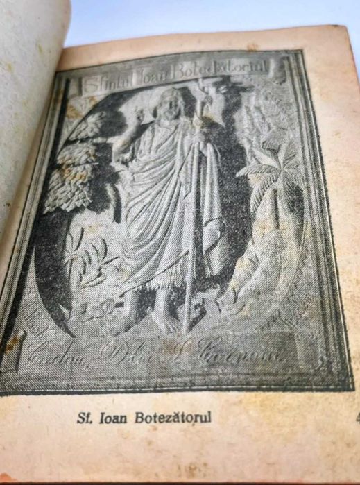 Acatistier vechi 1930 carte religioasă autentică, tipărit Cernic