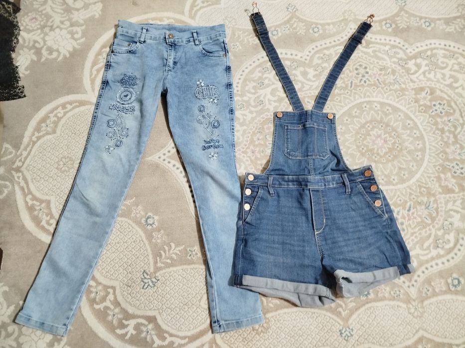 Джинсовые вещи на девочку и мальчика
