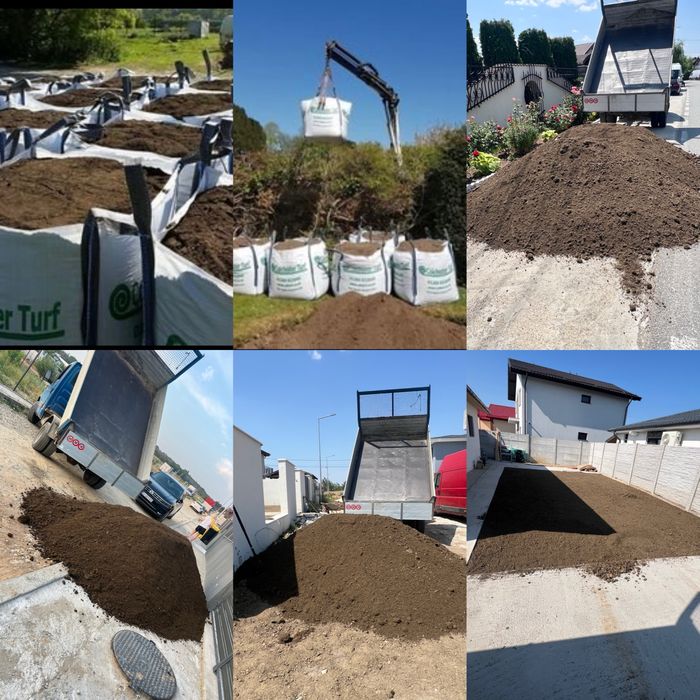 Balastru/nisip/sorturi Olt/Pamant gazon/mranita/padure/negru big bag