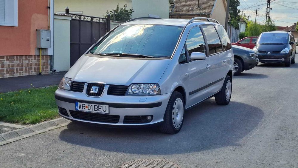 Seat Alhambra 2.0 TDI 140cp 2006 - 7 locuri, inmatriculata, stare buna