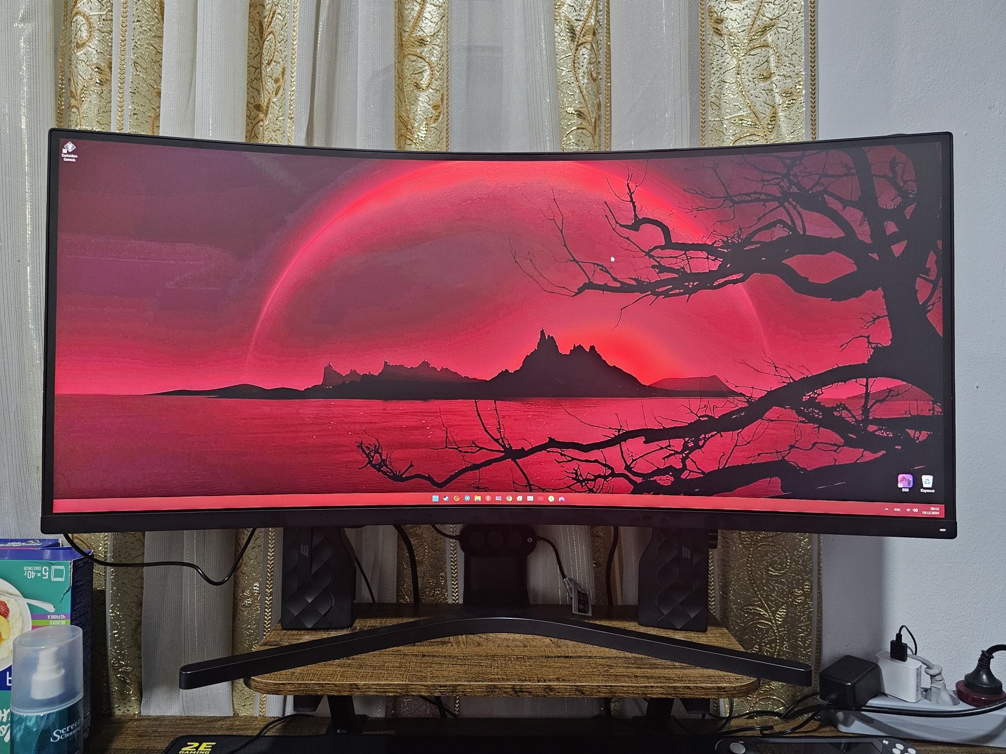 Монитор Mi curved 34 144 герц: 220 у.е. - Мониторы Янги Маргилан на Olx