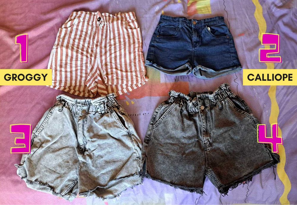 Къси панталонки за лятото