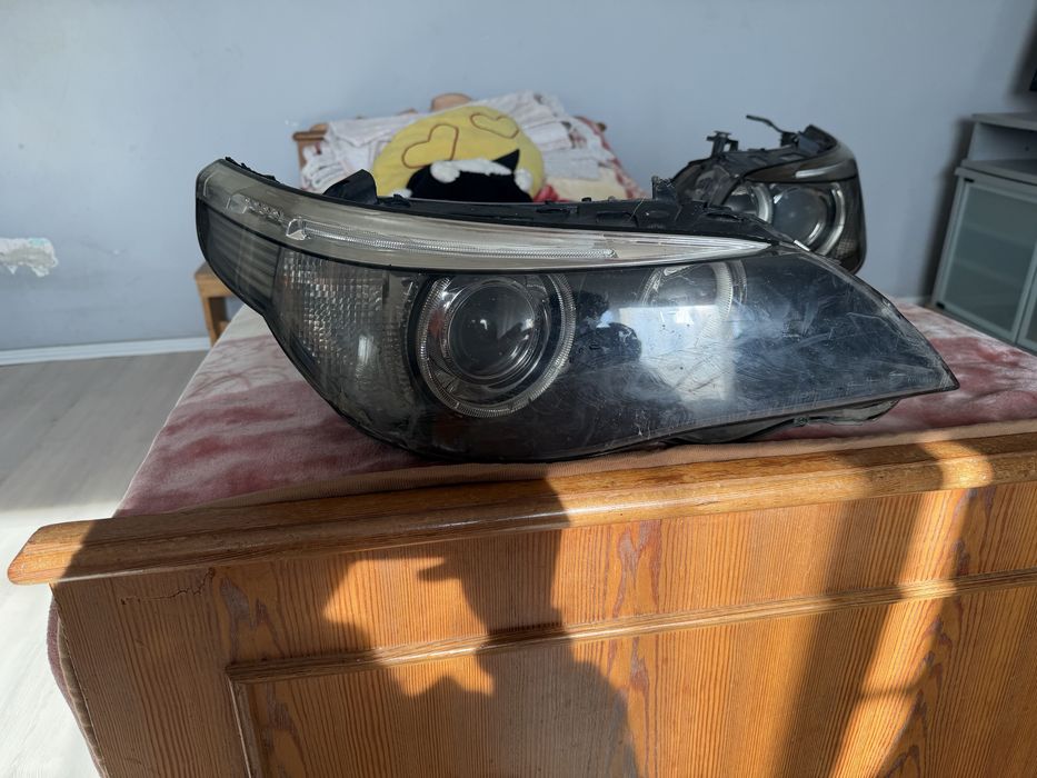 Vand suport filtru de aer si set de faruri e60