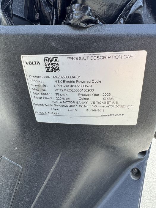 Scuter Volta Electric