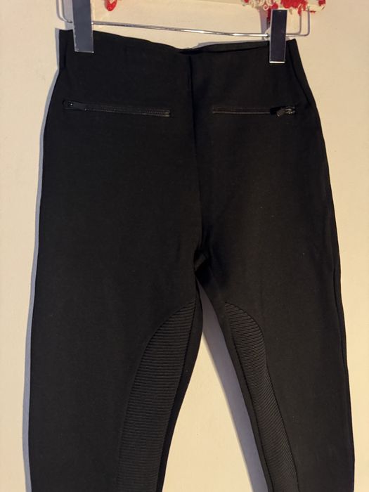 Pantaloni-colanti, negrii, Zara, 13/14 ani