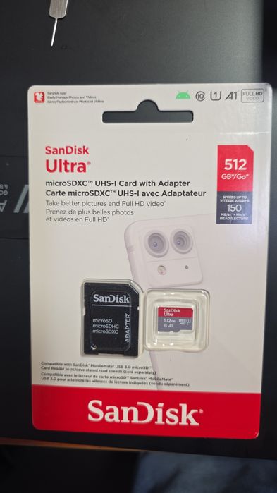 Card Microsd Sandisk 512 gb