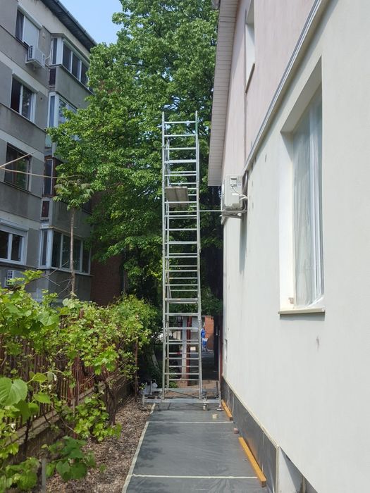 Schela de închiriat aluminiu, inaltime de lucru pana la 15m