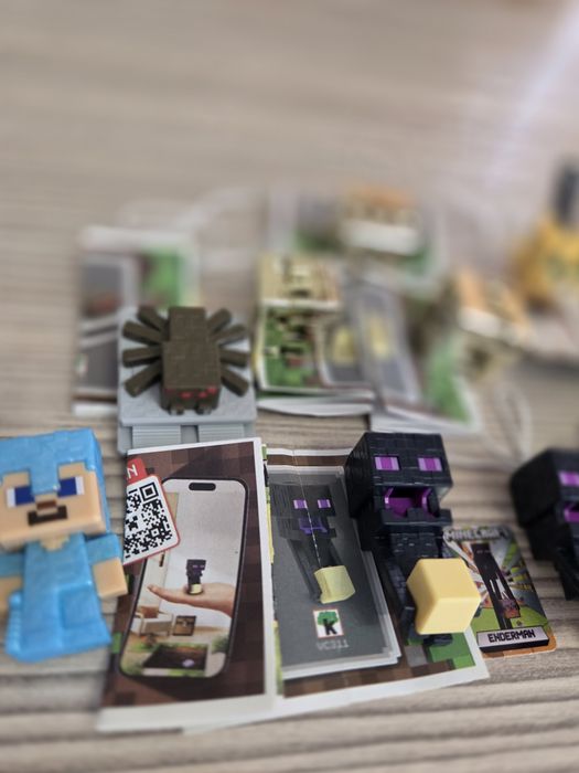 Kinder joy minecraft фигурки