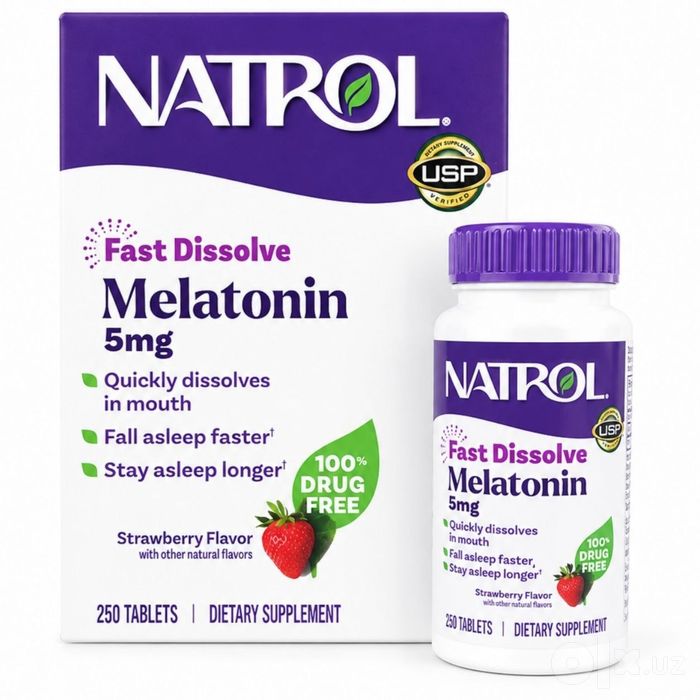 Мелатонин от Natrol - Melatonin 5mg