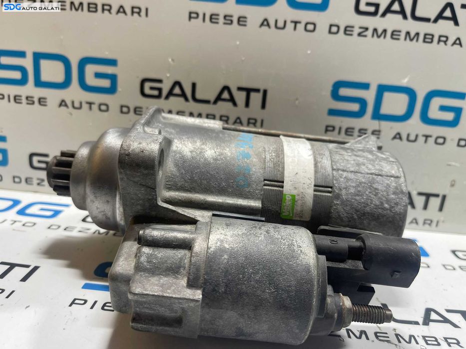 Electromotor cu 12 Dinti Volkswagen Golf PLUS 2.0 TDI CLCA CBDC 2008 - 2014 Cod 02Z911023P [B3603]