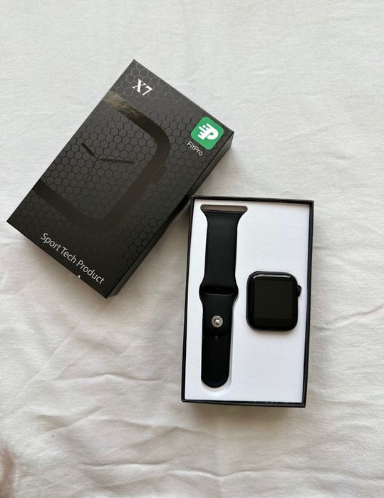 Смарт часовник X7, Bluetooth разговори, Кръвно налягане, Пулс