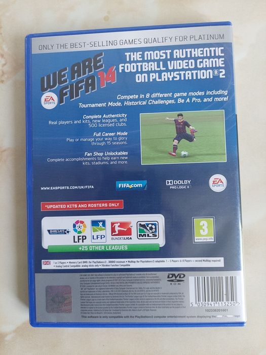 [PS2] Vând FIFA 14 original pentru PlayStation 2 //poze reale