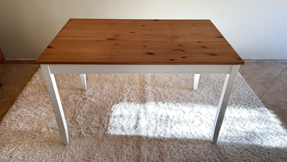 Трапезна маса IKEA LERHAMN за 4-6 човека