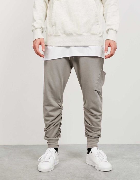 Bershka широк свободен cargo джогър панталон долнище долница анцуг