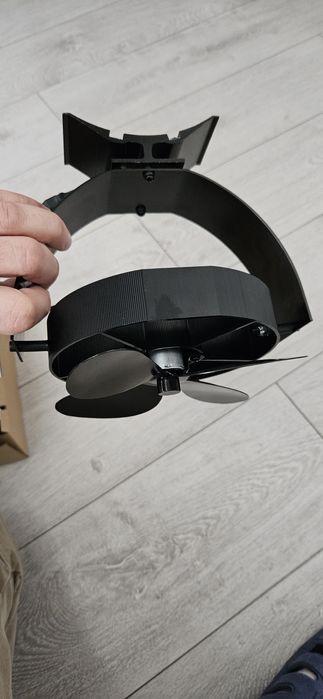 Ventilator soba/șemineu fără alimentare