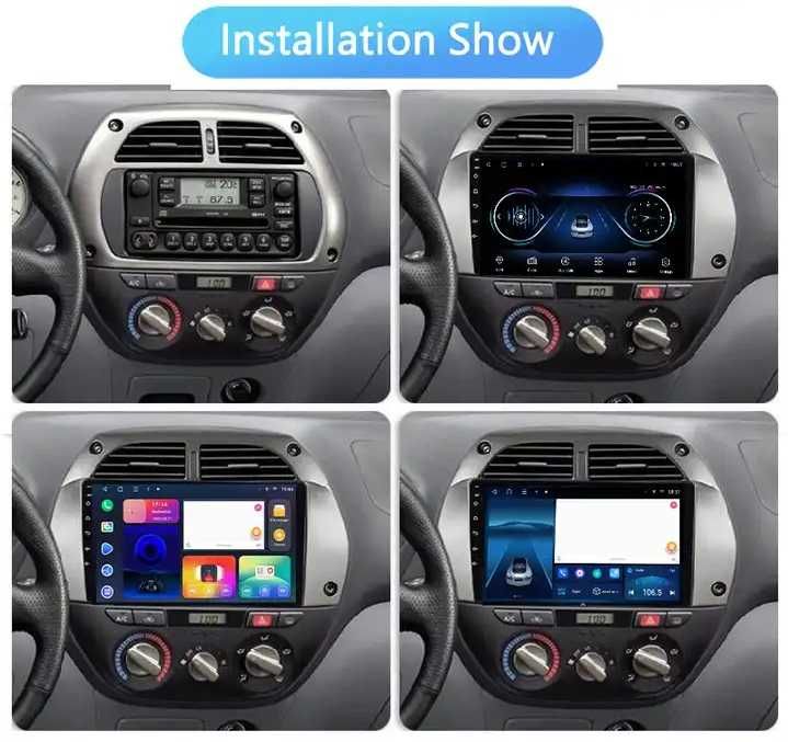 Мултимедия Двоен дин за Toyota RAV4 Дин екран навигация Android RAV 4