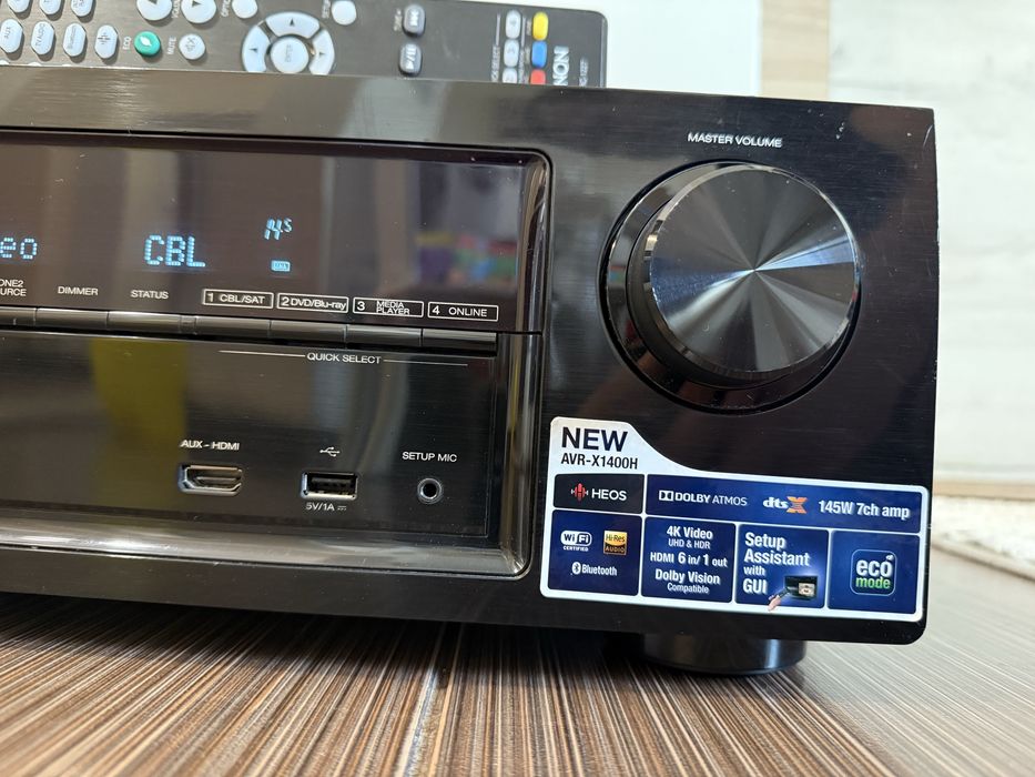 Denon AVR-X1400 Bluetooth Wi-Fi