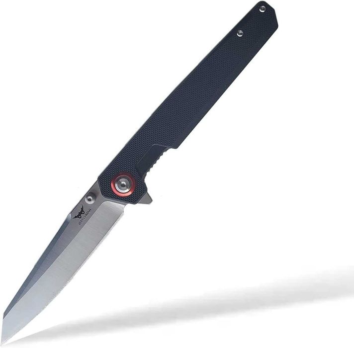 Полуавтоматичен сгъваем нож