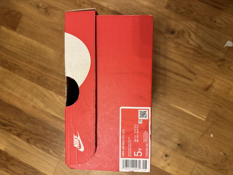 Nike air max 270, размер: 37,5  ,