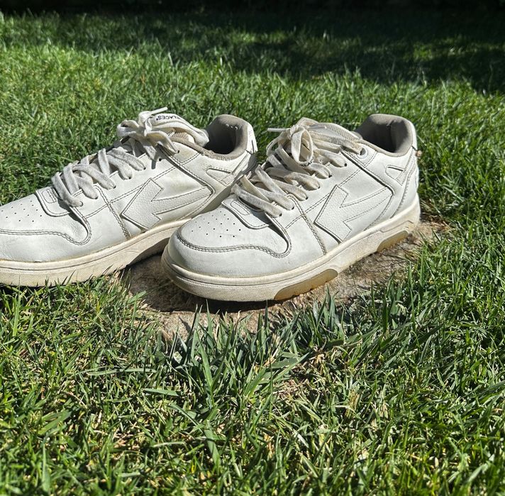 ULTIMELE PERECHI!! Adidasi / Sneakers Off White Out Of Office Alb  Marime 43 Unisex