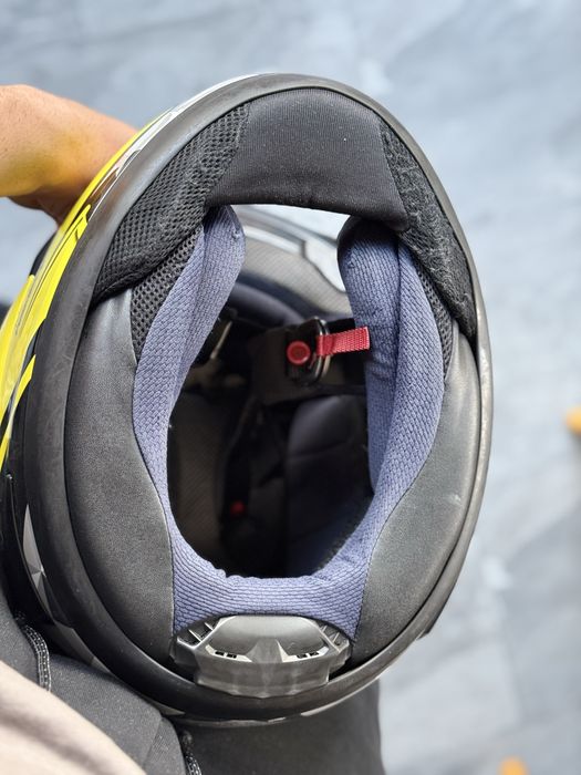 Каска Arai RX7V Dyno Fluor Yellow