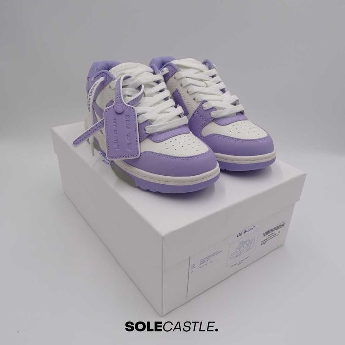 Off White Out Of Office 'White & Lilac'