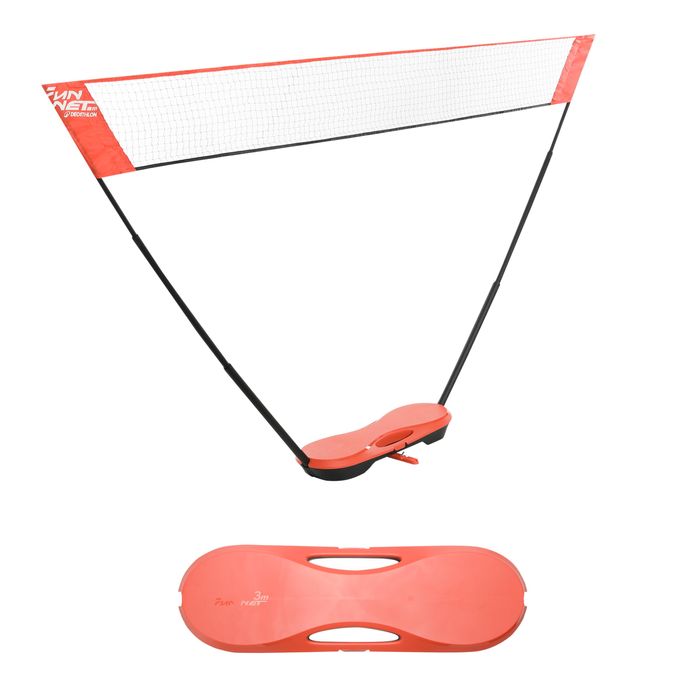 Fileu de badminton Fun 3m - Roșu - No - produs resigilat Decathlon